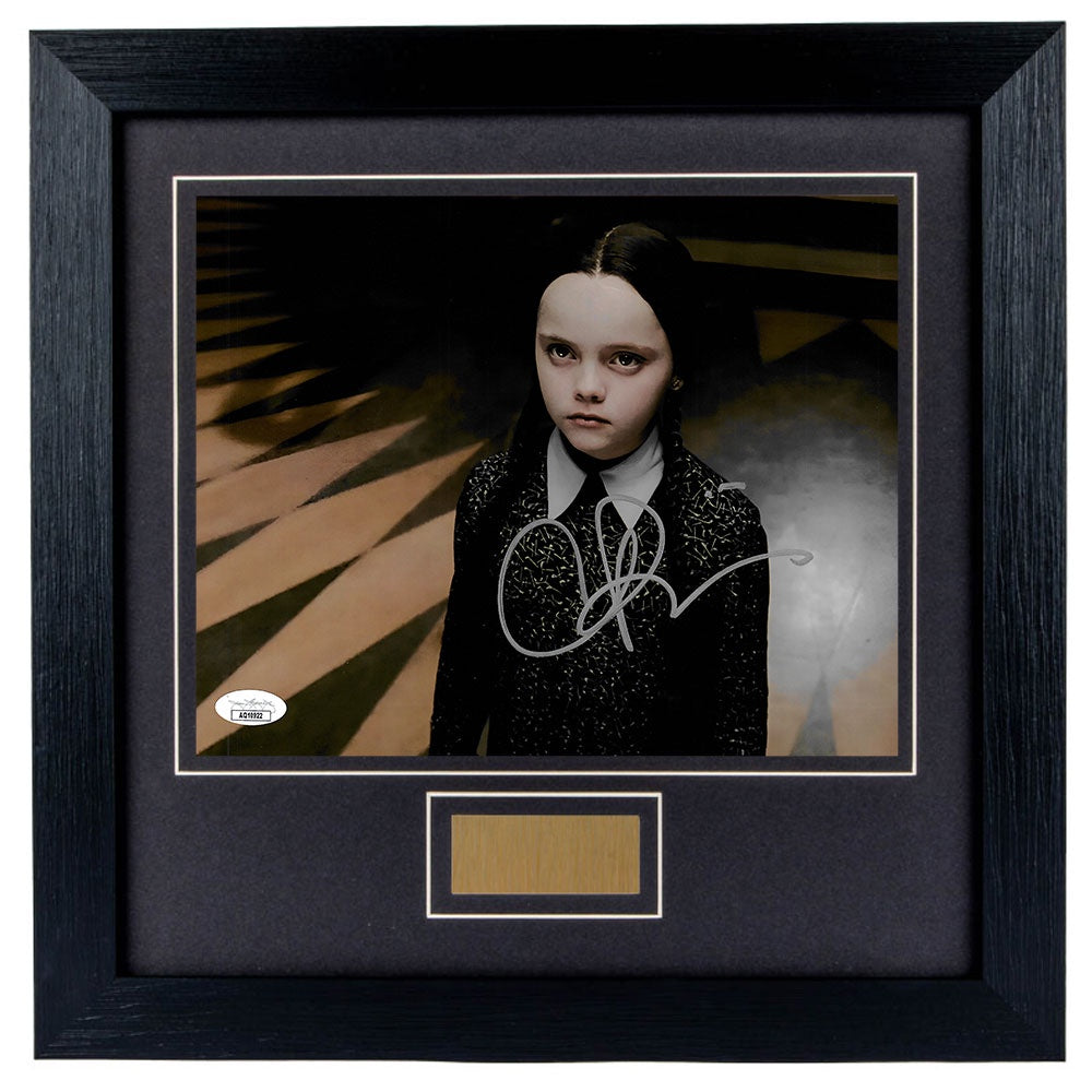 Christina Ricci Personally Signed The Addams Family V4 8 x 10 Photograph Framed