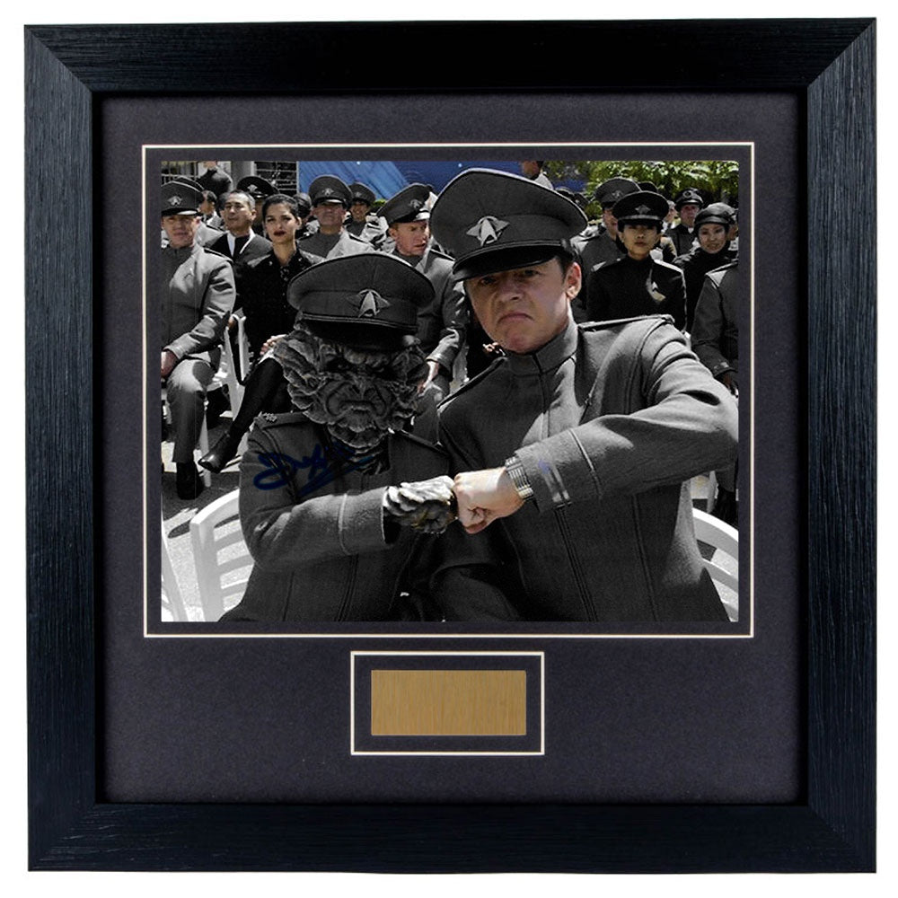 Deep Roy Personally Signed Star Trek v2 8 x 10 Photograph Framed