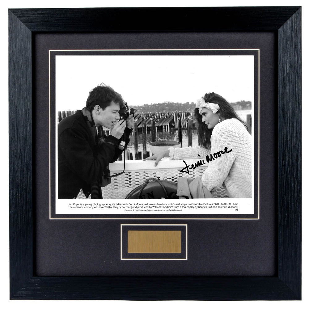Demi Moore Personally Signed No Small Affair 8 x 10 Photograph Framed