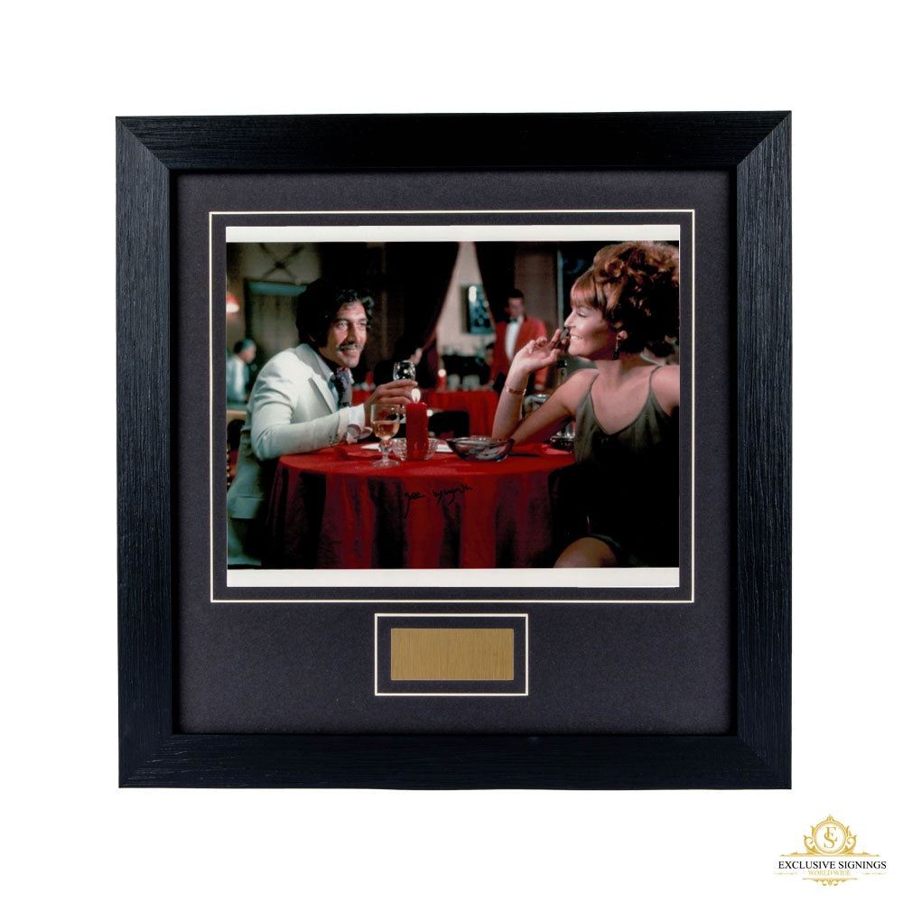 Peter Wyngarde Signed Framed Photo