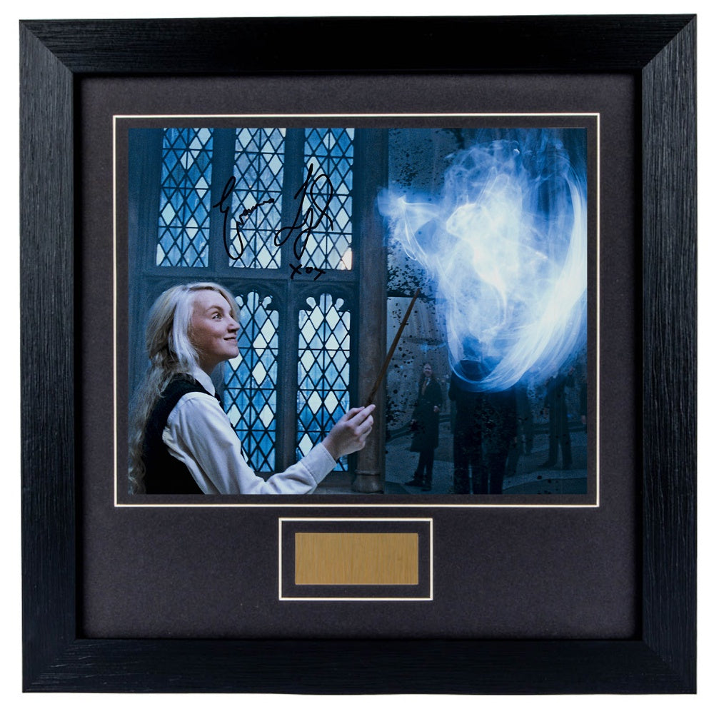 Evanna Lynch Personally Signed Harry Potter V2 8 x 10 Photograph Framed