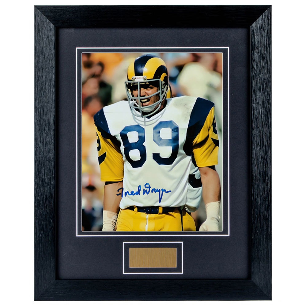 Fred Dryer Personally Signed V2 8 x 10 Photograph Framed
