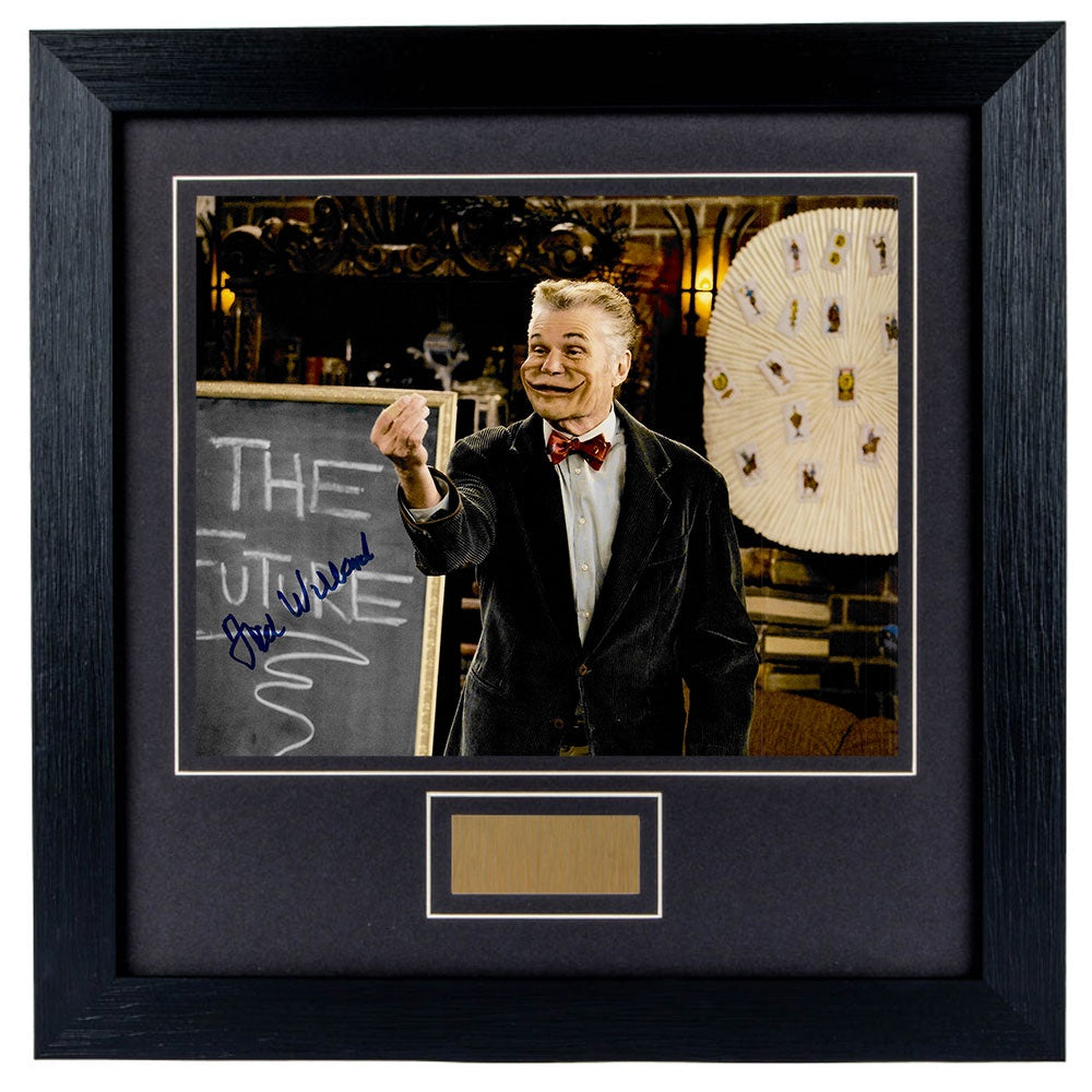 Fred Willard Personally Signed Wizards Of Waverly Place 8 x 10 Photograph Framed