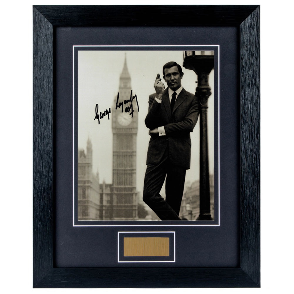 George Lazenby Personally Signed Her Majesty's Secret Service V2 8 x 10 Photograph Framed