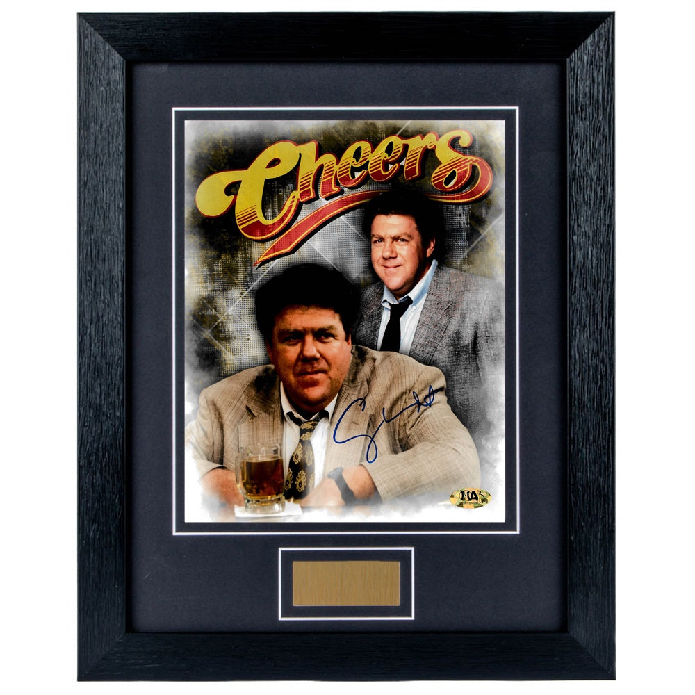 George Wendt Personally Signed Cheers V1 8 x 10 Photograph Framed