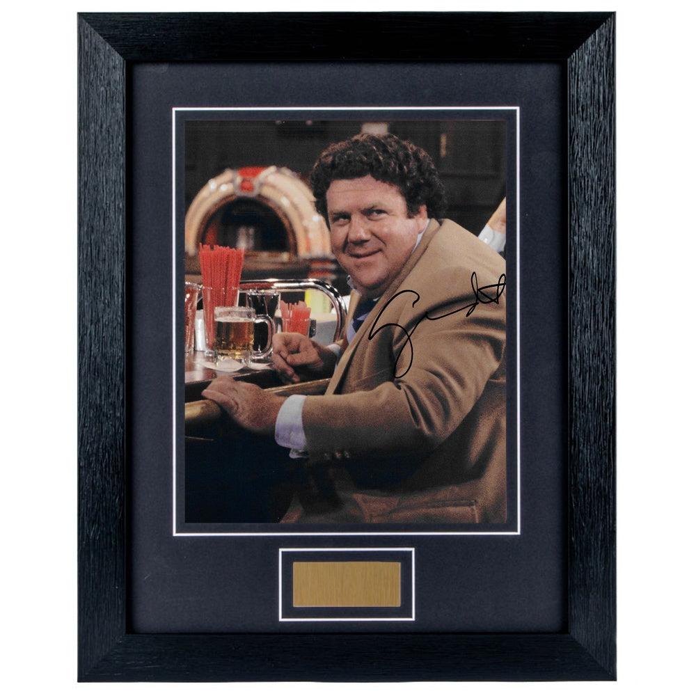 George Wendt Personally Signed Cheers V2 8 x 10 Photograph Framed