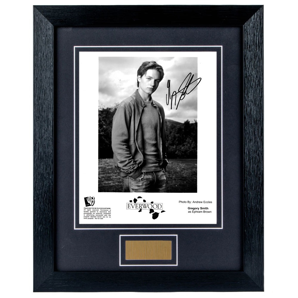 Gregory Smith Personally Signed Everwood 8 x 10 V2 Photograph Framed