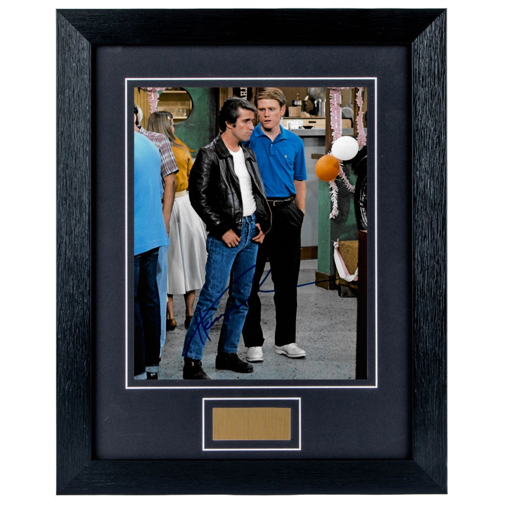 Henry Winkler Happy Days Signed Framed Photo 28