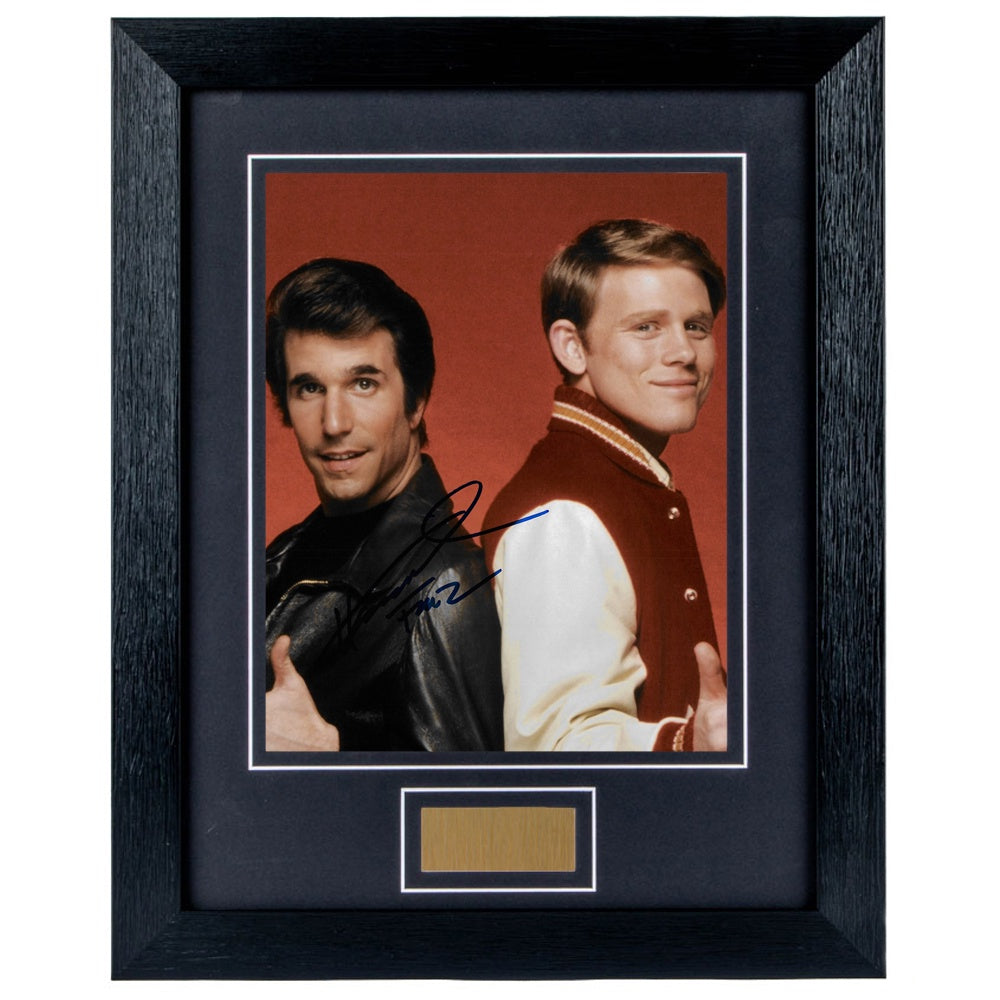 Henry Winkler Happy Days Signed Framed Photo 21