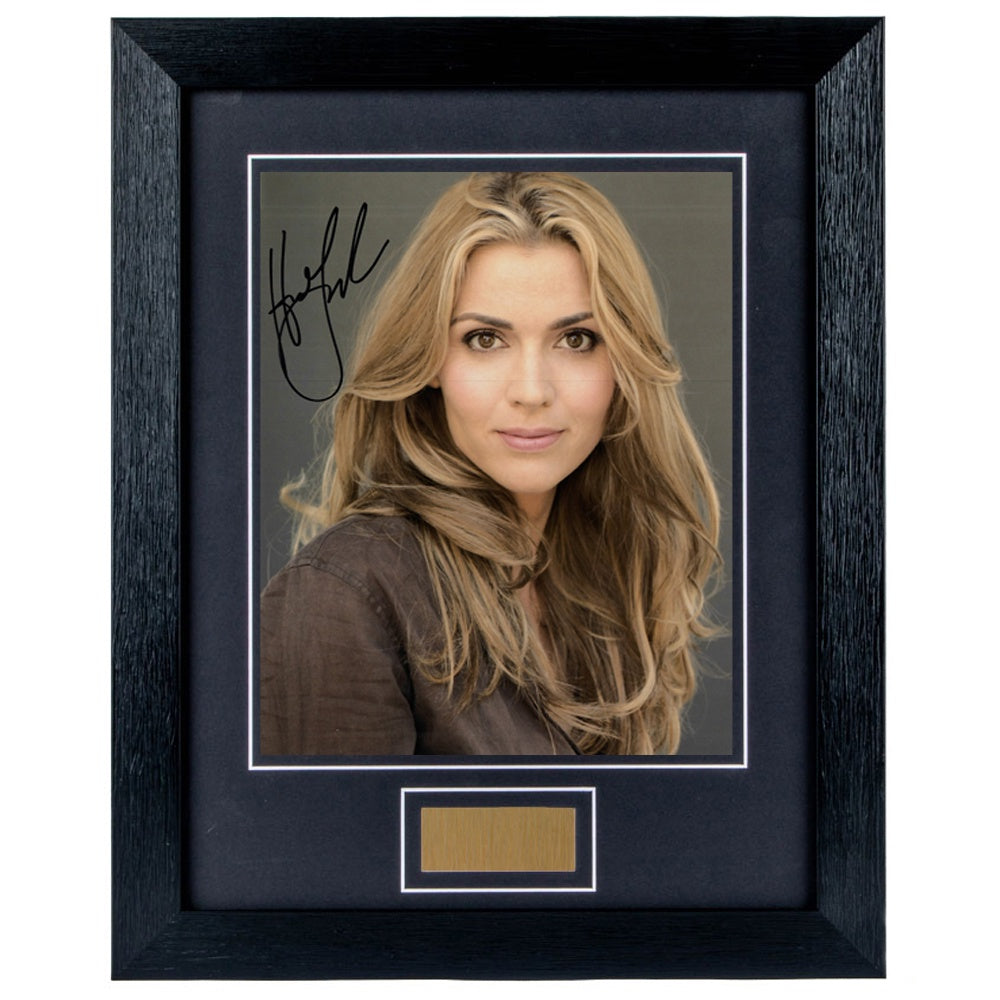 Hudson Leick Personally Signed Portrait 8 x 10 Photograph Framed