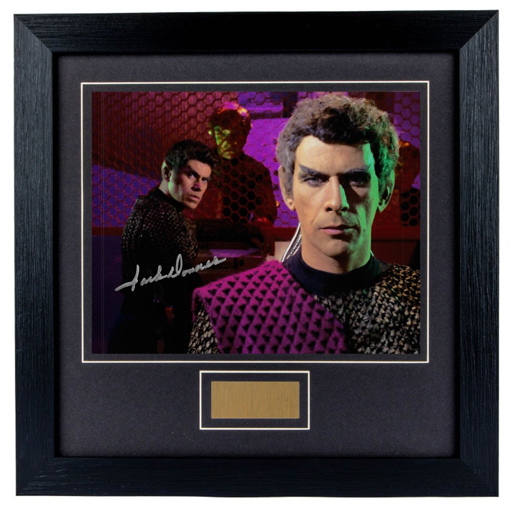 Jack Donner Personally Signed Star Trek 8 x 10 Photograph Framed