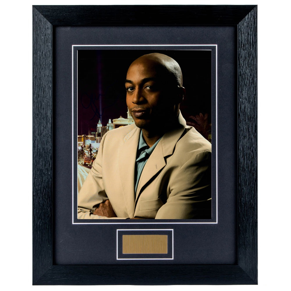 James Lesure Personally Signed Las Vegas 8 x 10 Photograph Framed