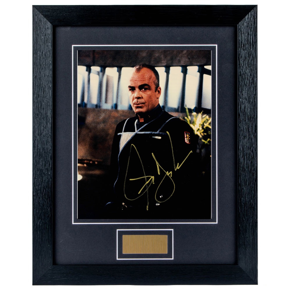 Jerry Doyle Personally Signed Babylon 5 v4 8 x 10 Photograph Framed
