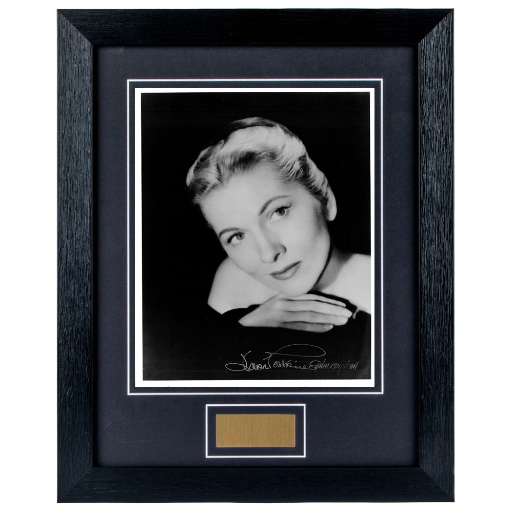 Joan Fontaine Personally Signed Portrait 8 x 10 Photograph Framed
