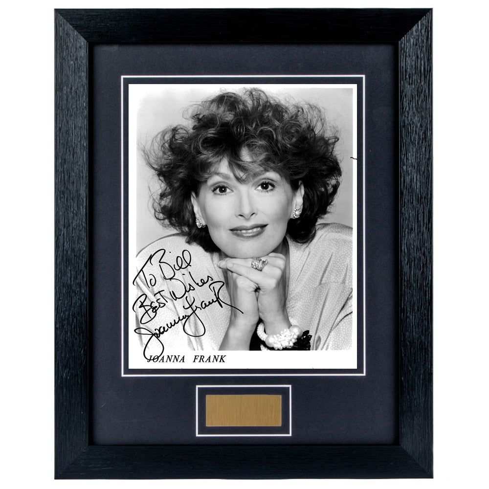 Joanna Frank Personally Signed L.A. Law Personalised 8 x 10 Photograph Framed