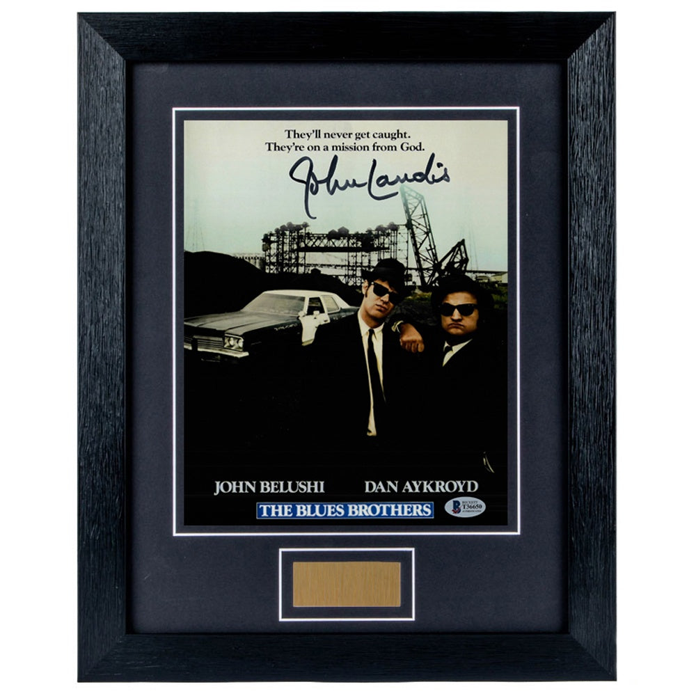 John Landis Personally Signed The Blues Brothers 8 x 10 Photograph Framed