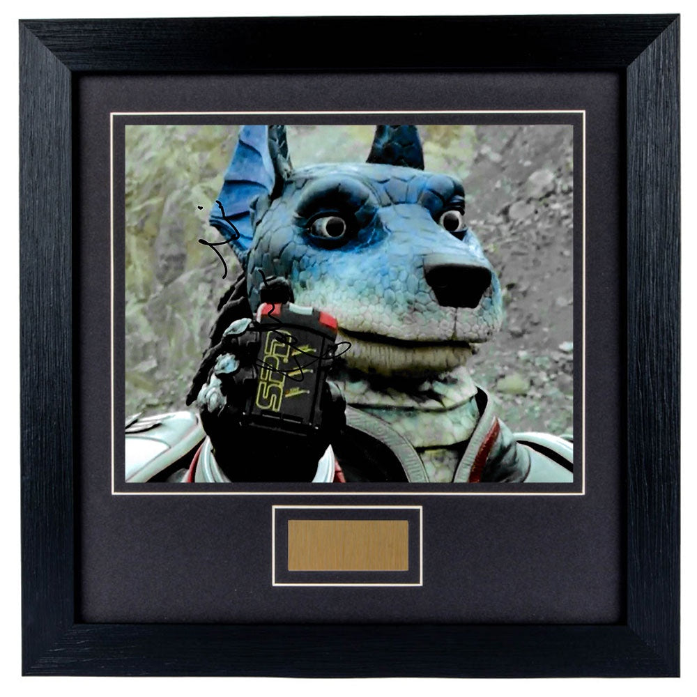 John Tui Personally Signed Power Rangers 8 x 10 Photograph Framed