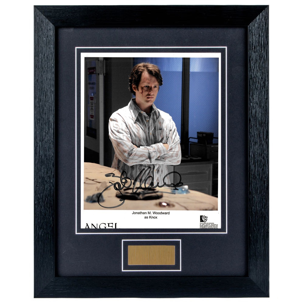 Jonathan Woodward Personally Signed Angel 8 x 10 Photograph Framed