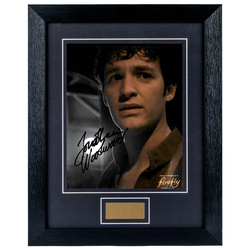 Jonathan Woodward Personally Signed Firefly 8 x 10 Photograph Framed