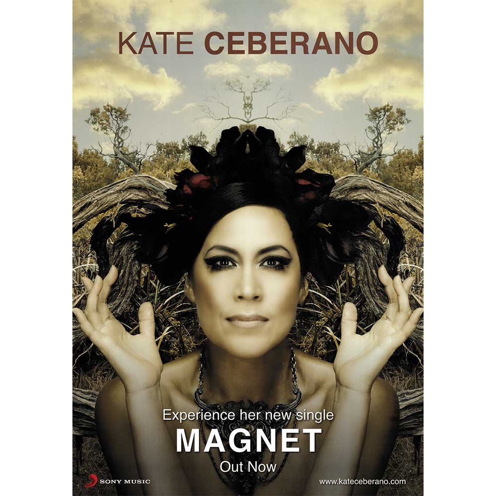 Kate Ceberano Magnet Single Poster Framed