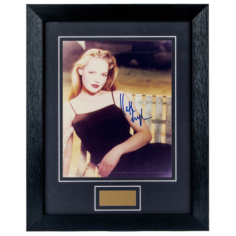 Katherine Heigal Personally Signed Portrait 8 x 10 Photograph Framed