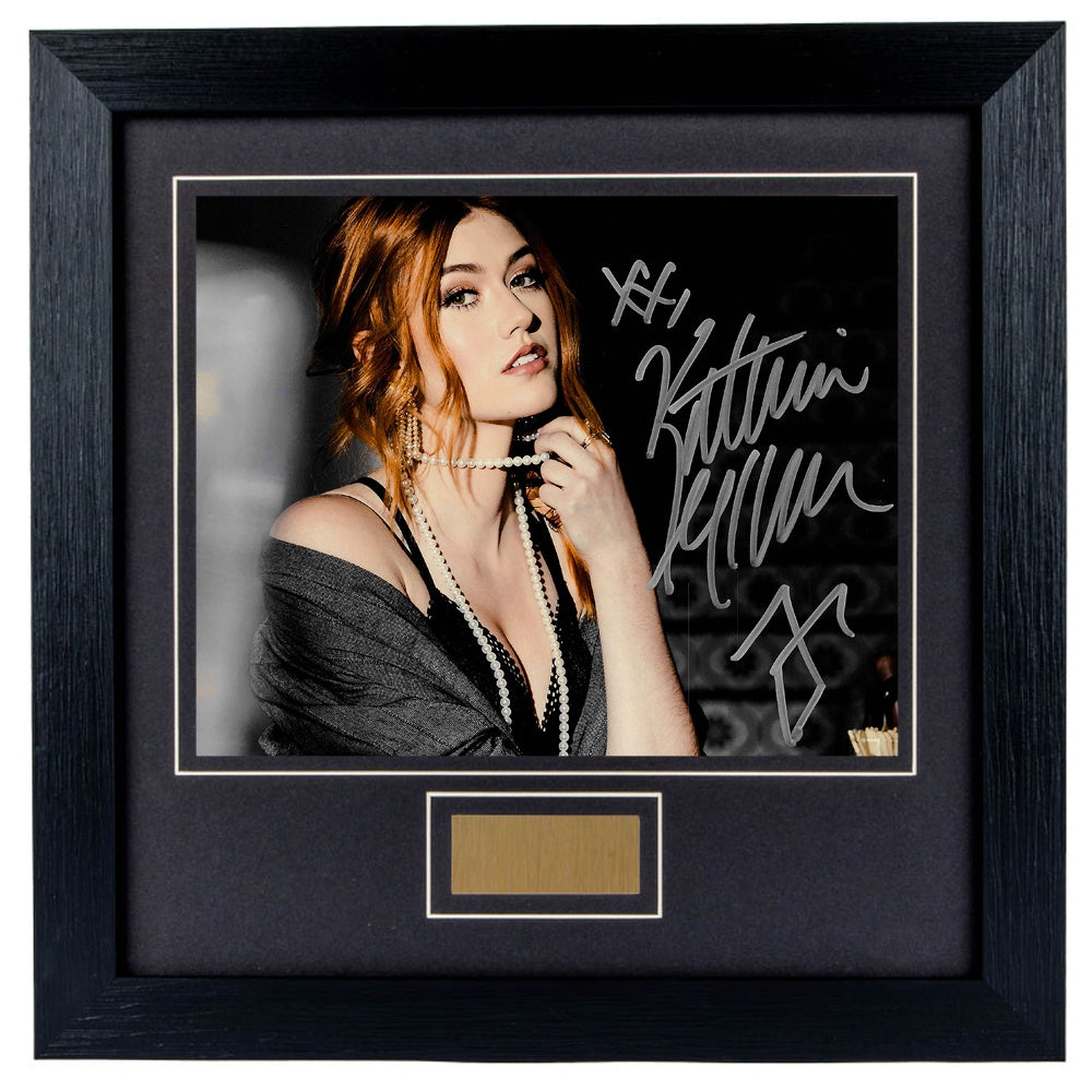 Katherine McNamara Personally Signed Portrait V2 8 x 10 Photograph Framed