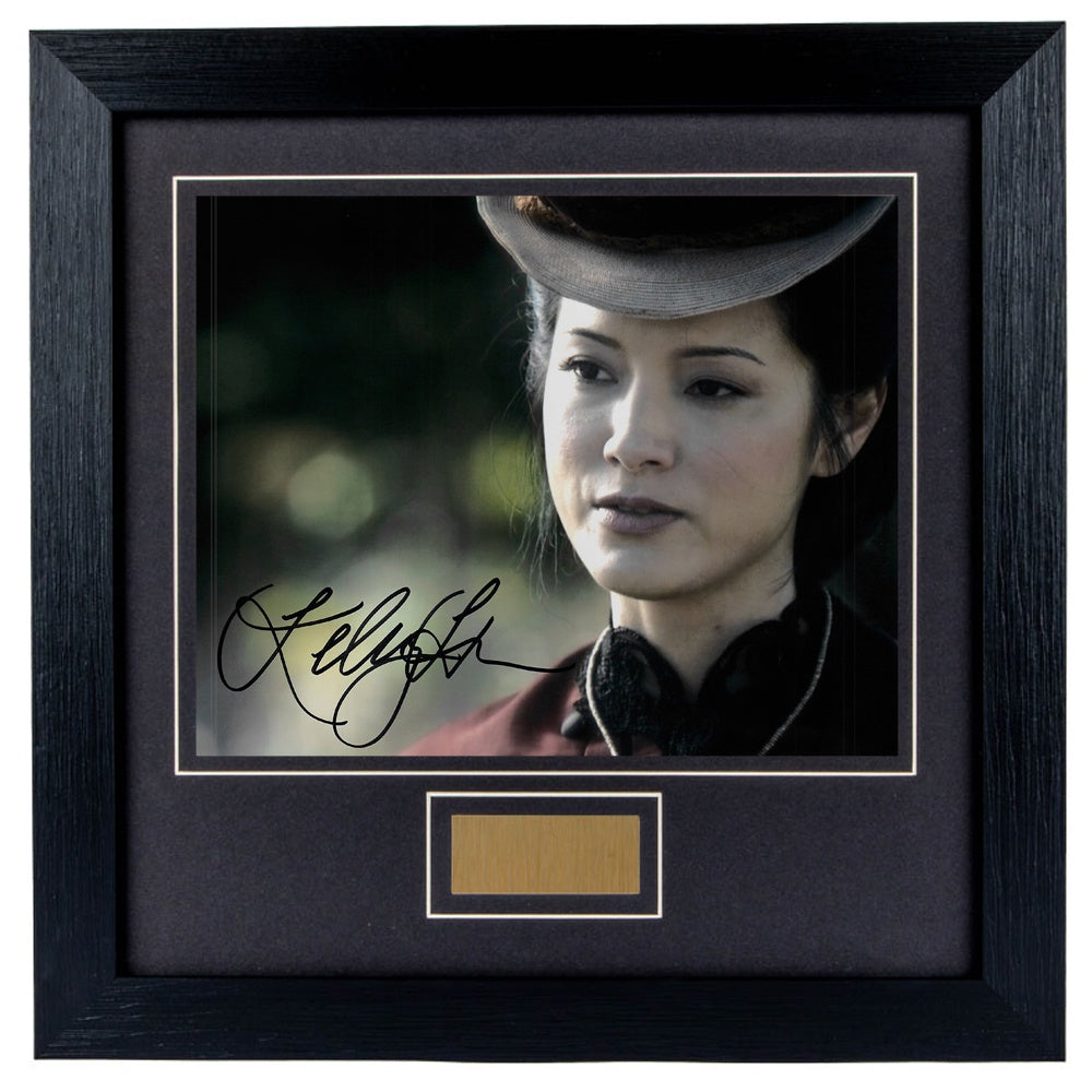 Kelly Hu Personally Signed The Vampire Diaries 8 x 10 Photograph Framed