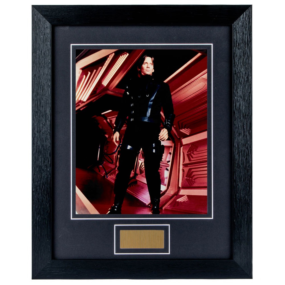 Kevin Sorbo Personally Signed Andromeda 8 x 10 Photograph Framed