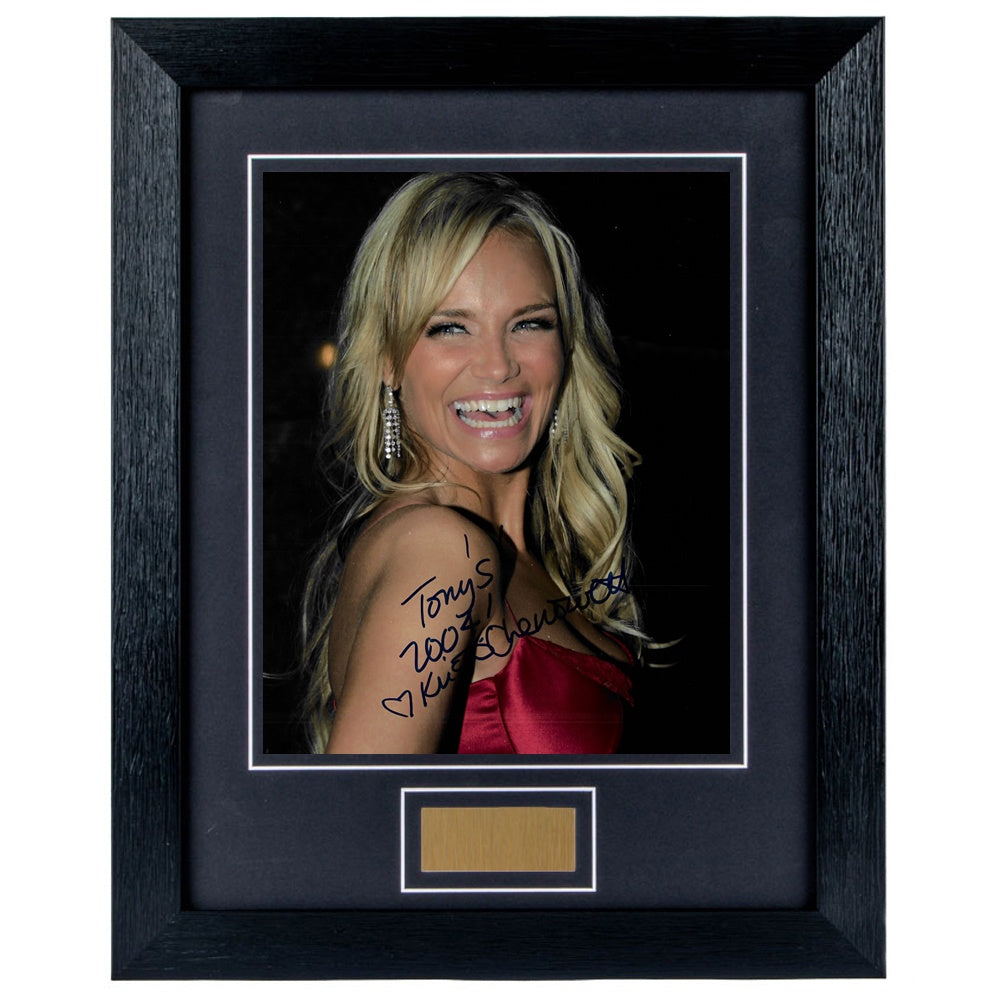 Kristin Chenoweth Personally Signed Portrait V2 8 x 10 Photograph Framed