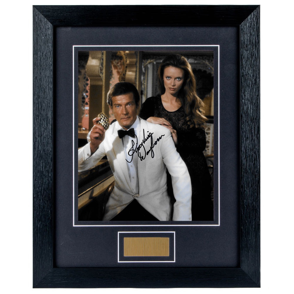 Kristina Wayborn Personally Signed Octopussy V4 8 x 10 Photograph Framed