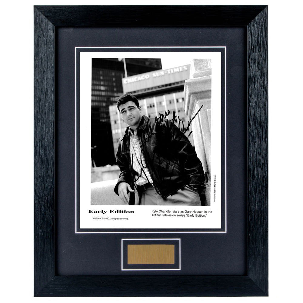 Kyle Chandler Personally Signed Early Edition 8 x 10 Photograph Framed