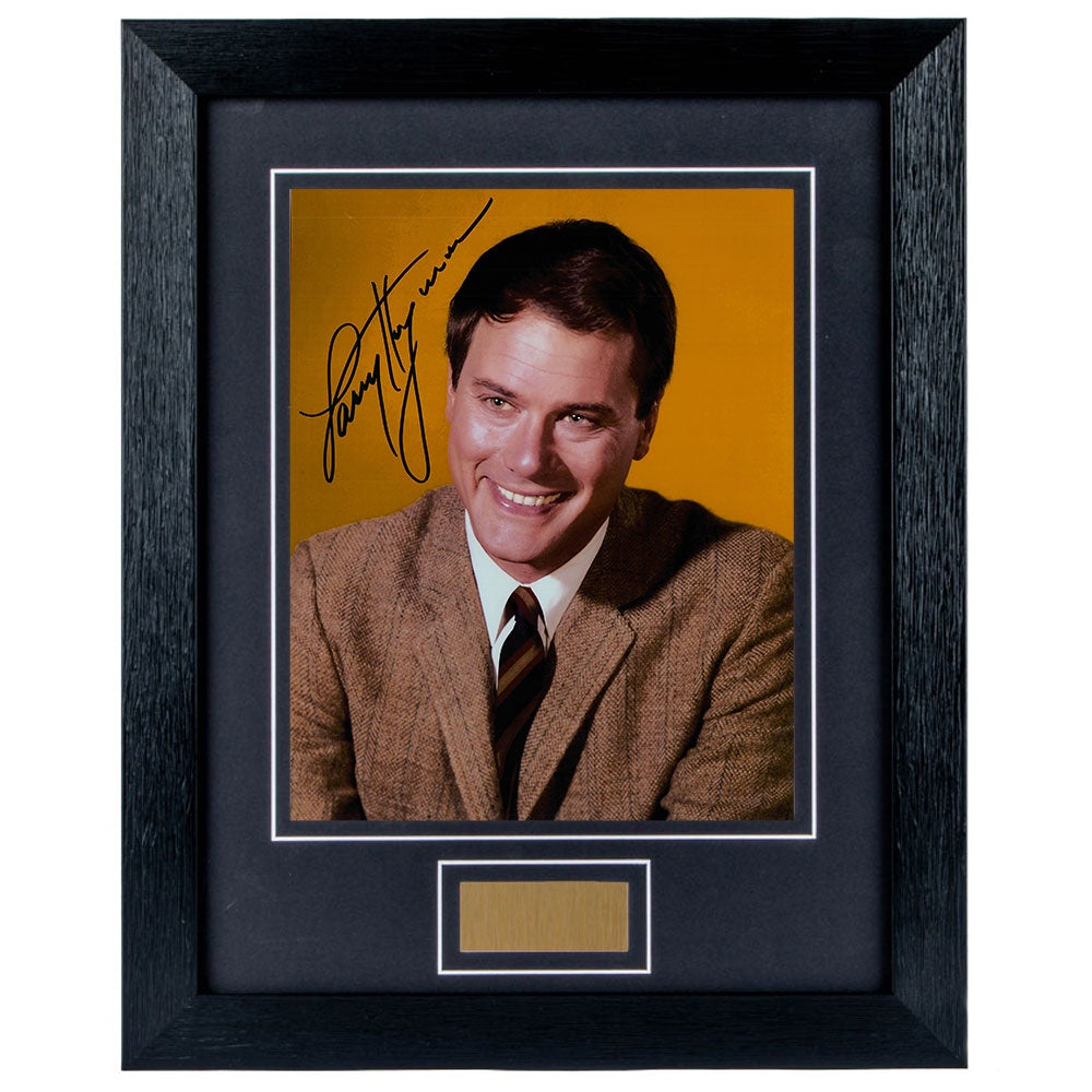 Larry Hagman Personally Signed I Dream Of Jeanie 8 x 10 Photograph Framed