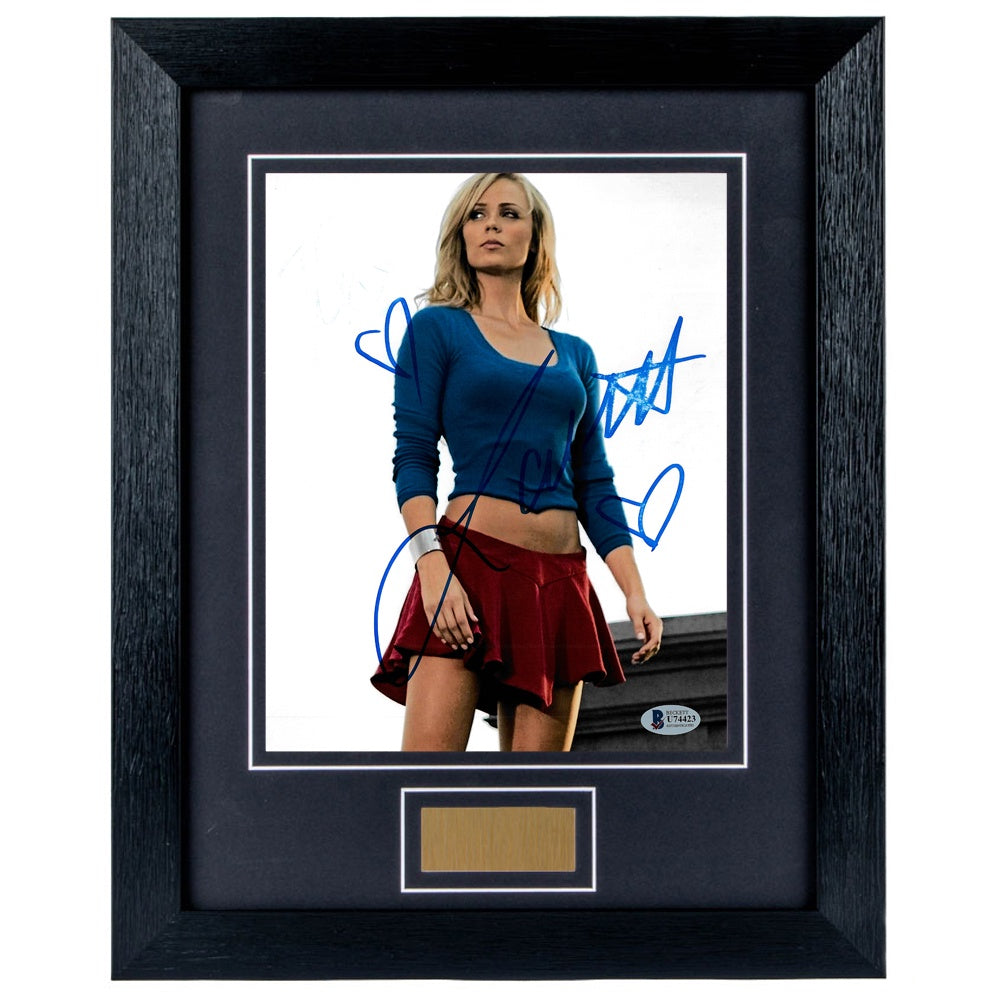 Laura Vandervoort Personally Signed Supergirl 8 x 10 Photograph Framed