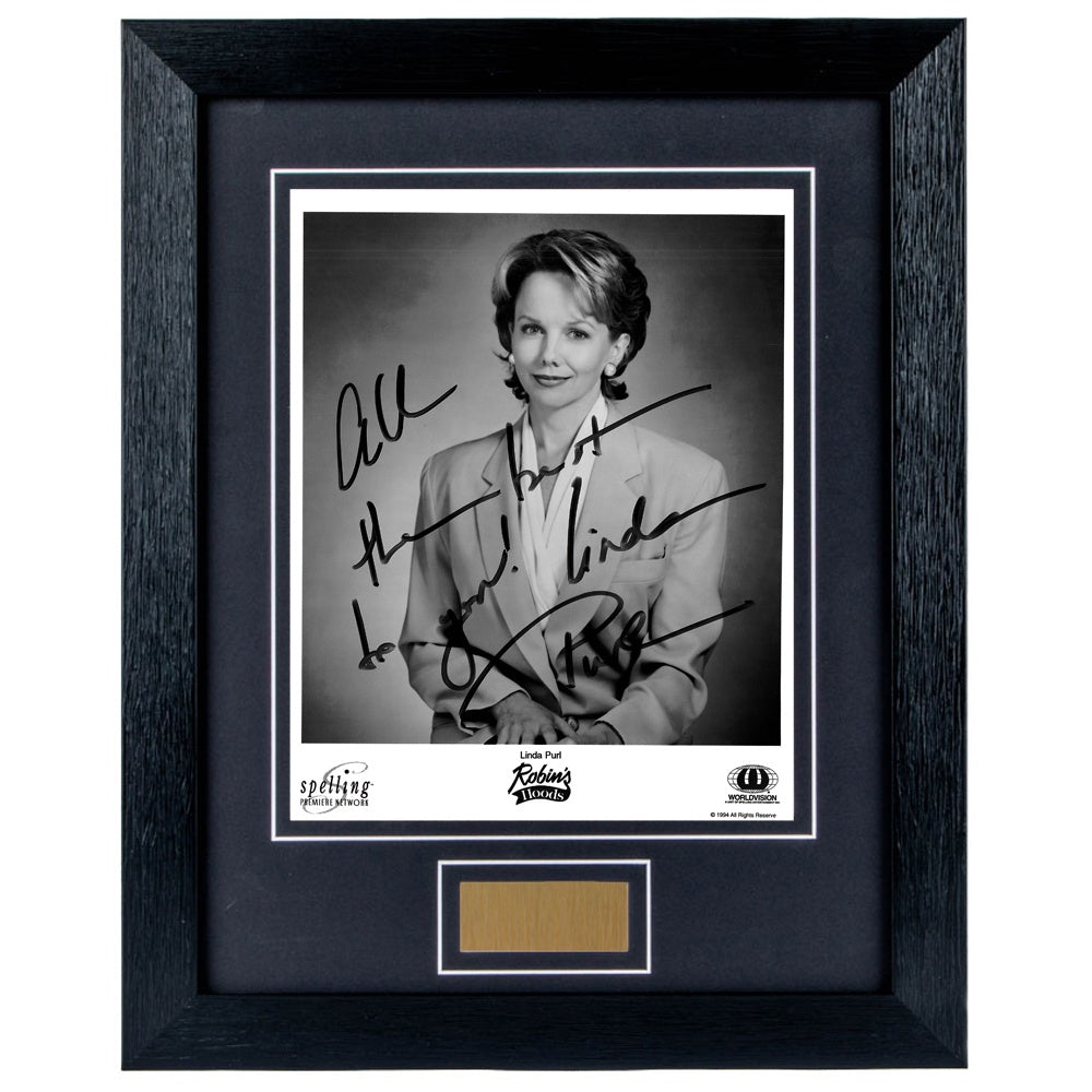 Linda Purl Personally Signed Portrait 8 x 10 Photograph Framed