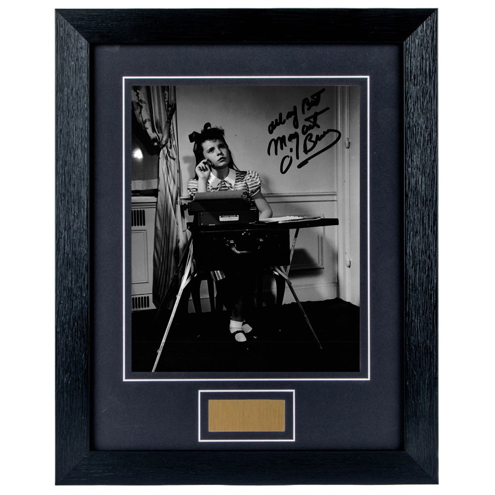 Margaret O'Brien Personally Signed The Secret Garden 8 x 10 Photograph Framed