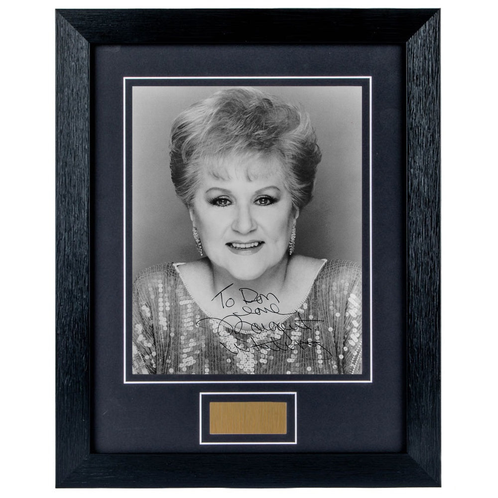 Margaret Whiting Personally Signed Personalised 8 x 10 Photograph Framed