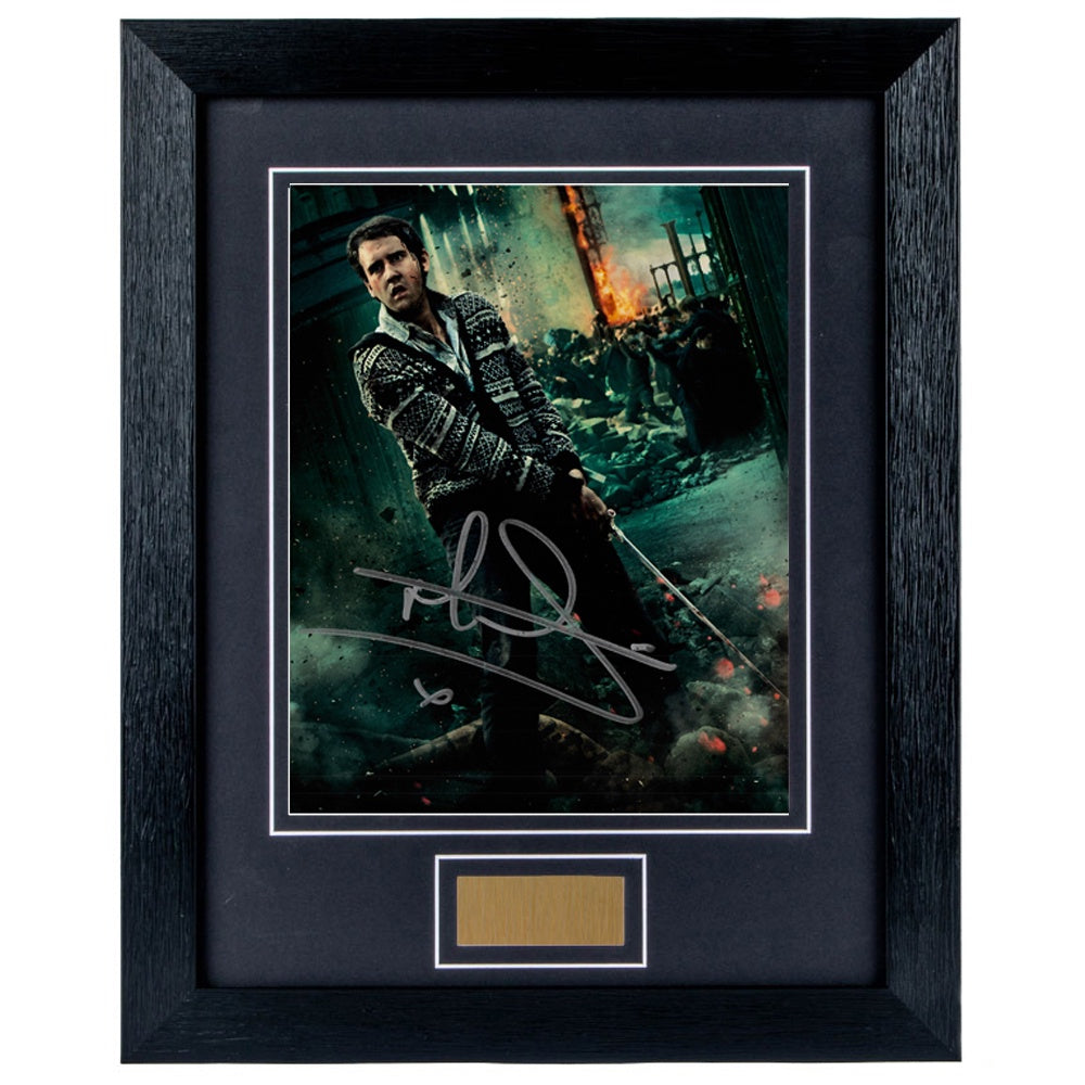Matthew Lewis Personally Signed Harry Potter 8 x 10 Photograph Framed