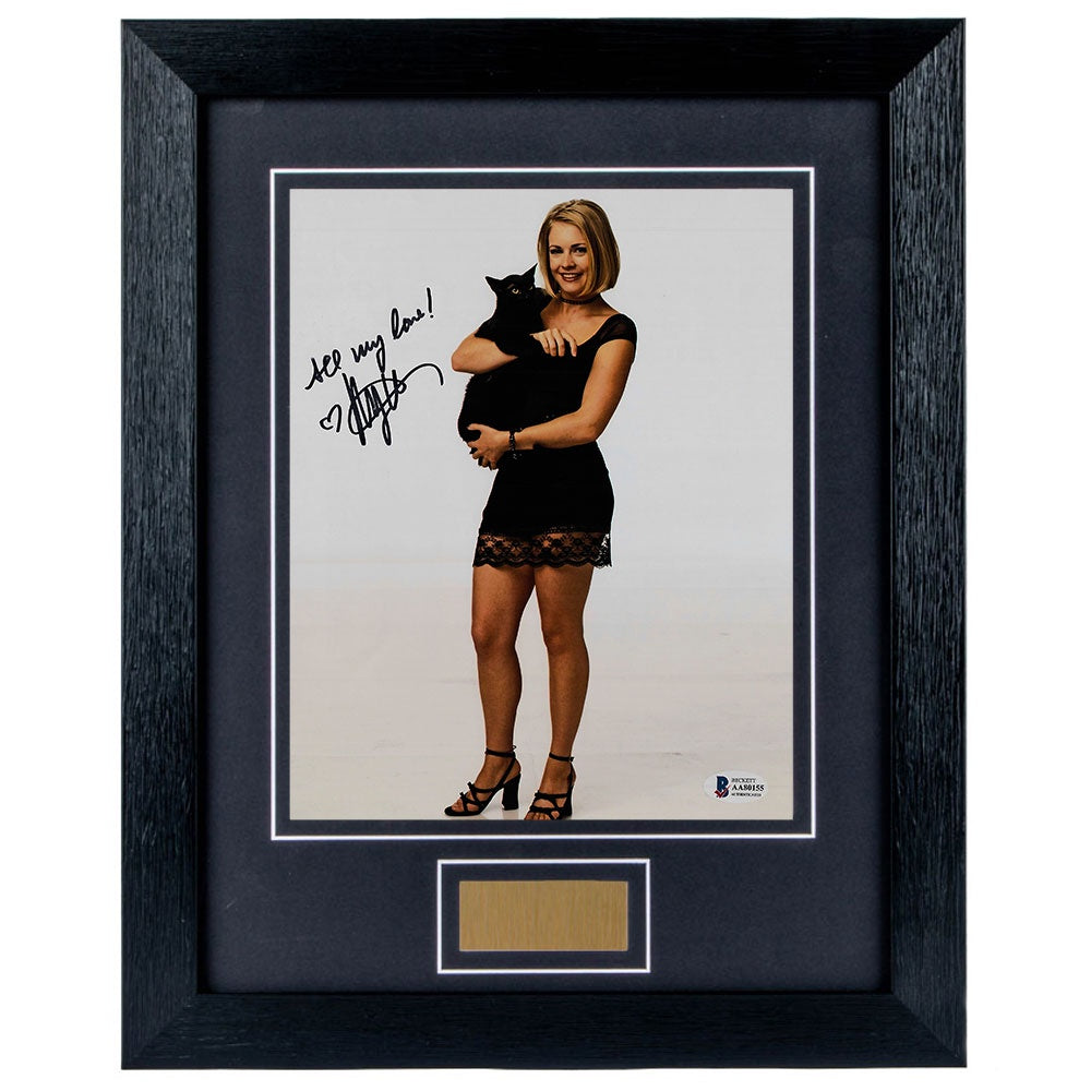Melissa Joan Hart Personally Signed Sabrina Teenage Witch V2 8 x 10 Photograph Framed