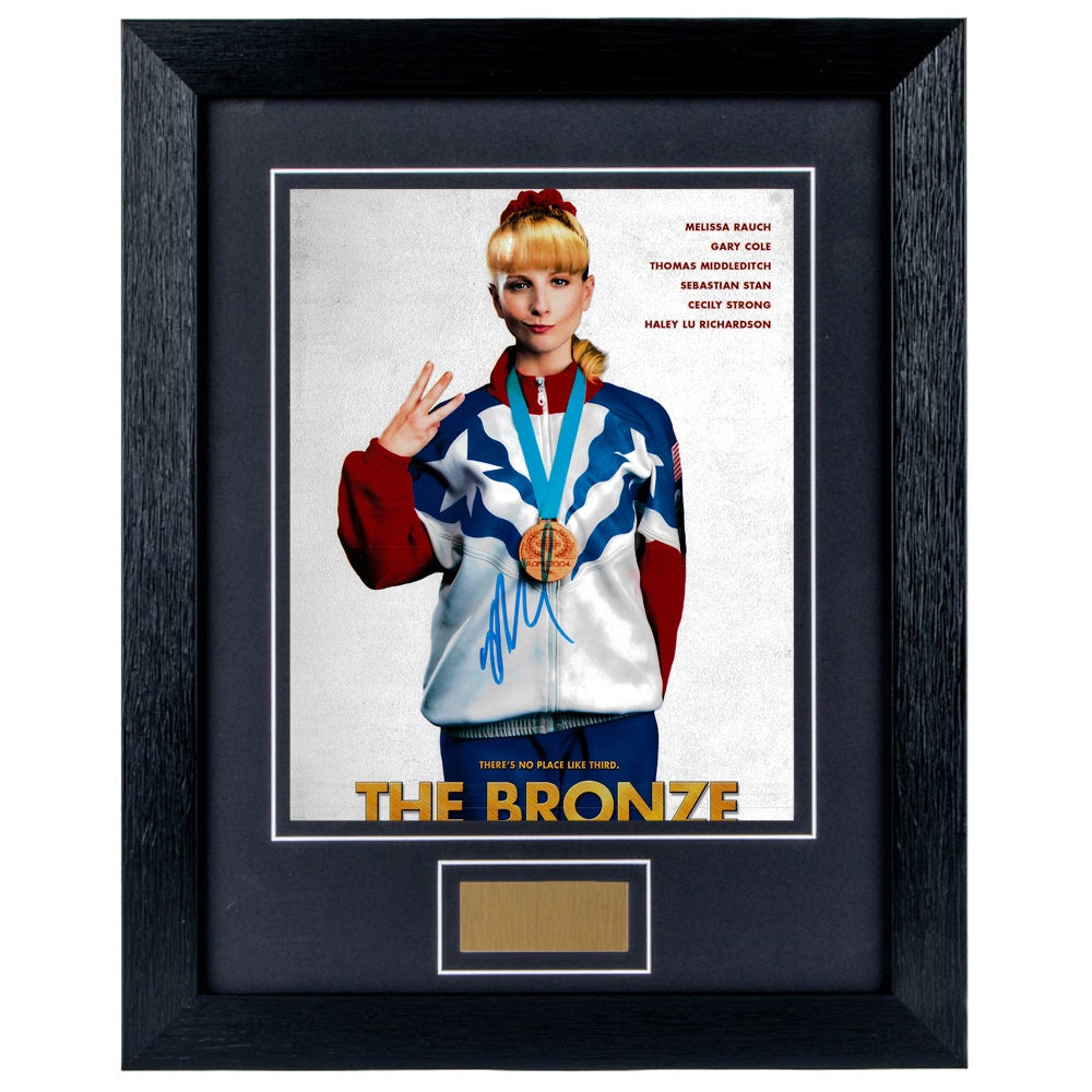 Melissa Rauch Personally Signed The Bronze 8 x 10 Photograph Framed