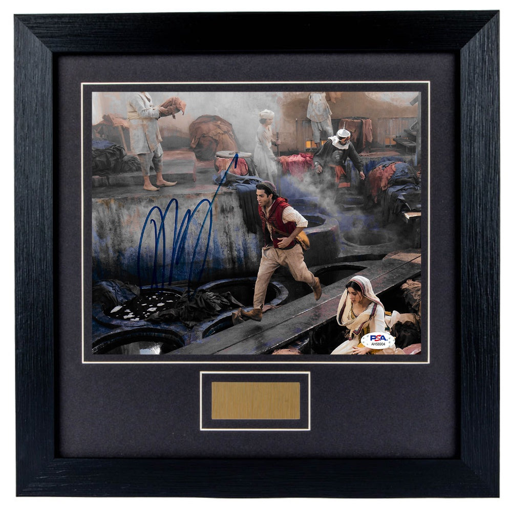 Mena Massoud Personally Signed Aladdin 8 x 10 Photograph Framed