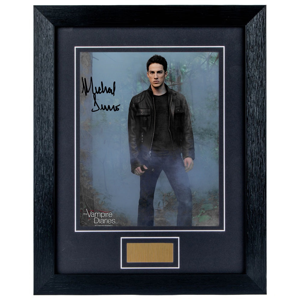 Michael Trevino Personally Signed Vampire Diaries 8 x 10 Photograph Framed