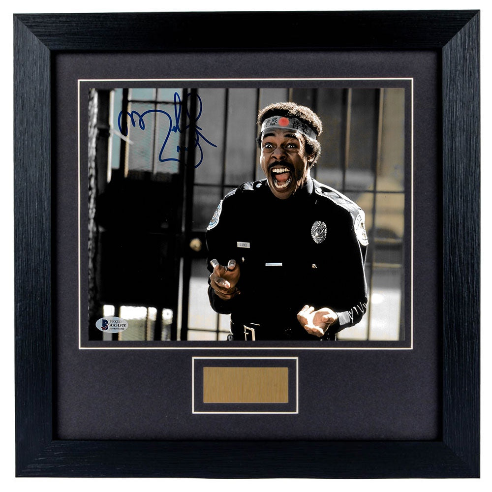 Michael Winslow Personally Signed Police Academy 8 x 10 Photograph Framed