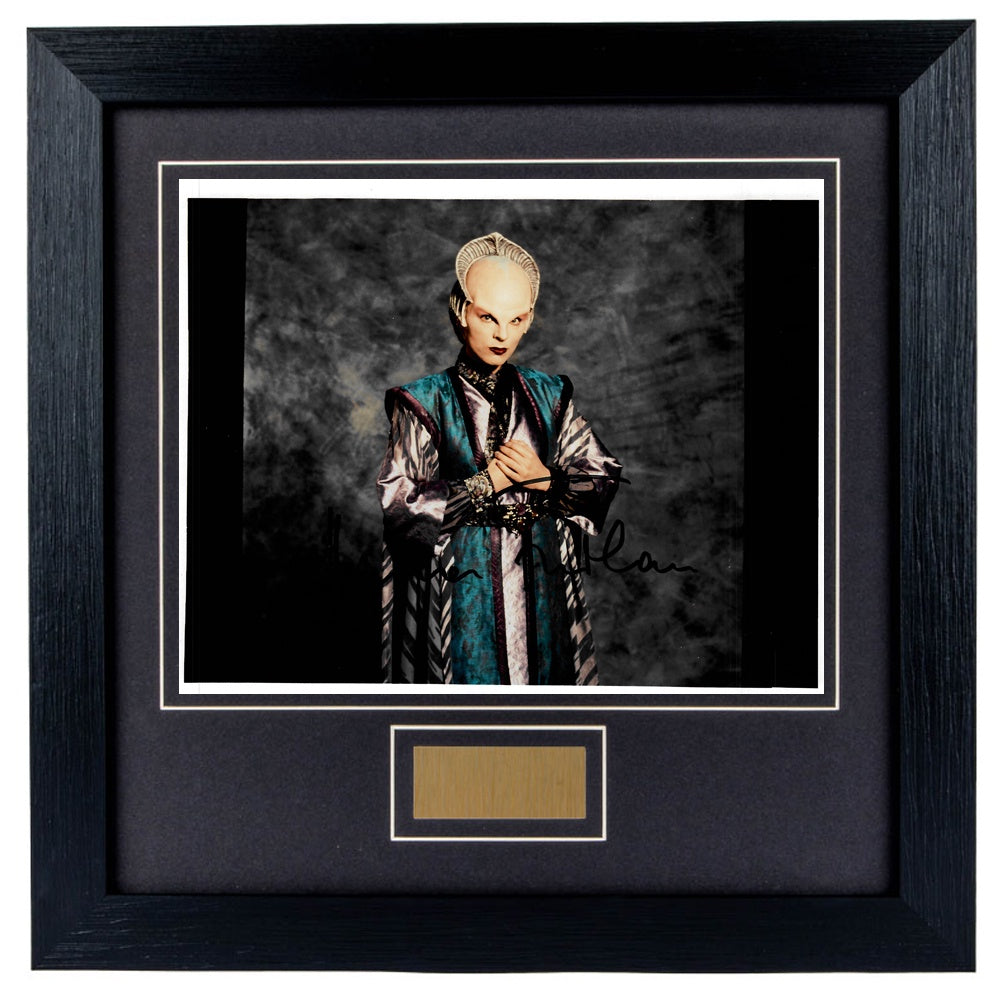 Mira Furlan Personally Signed Babylon 5 V1 8 x 10 Photograph Framed