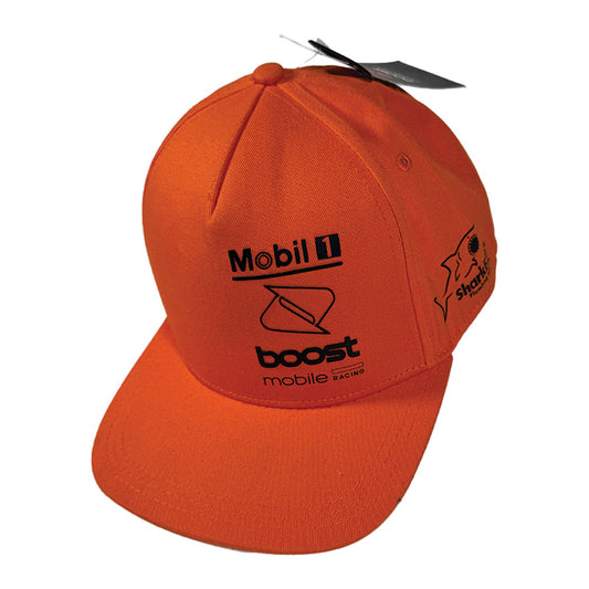 Mobil 1 Boost Mobile Racing Orange Cap