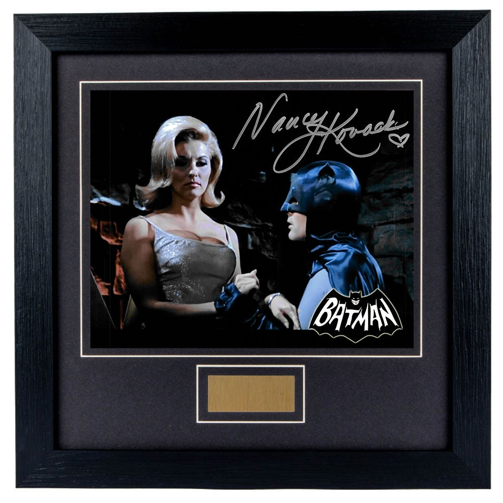 Nancy Kovack Personally Signed Batman 8 x 10 Photograph Framed