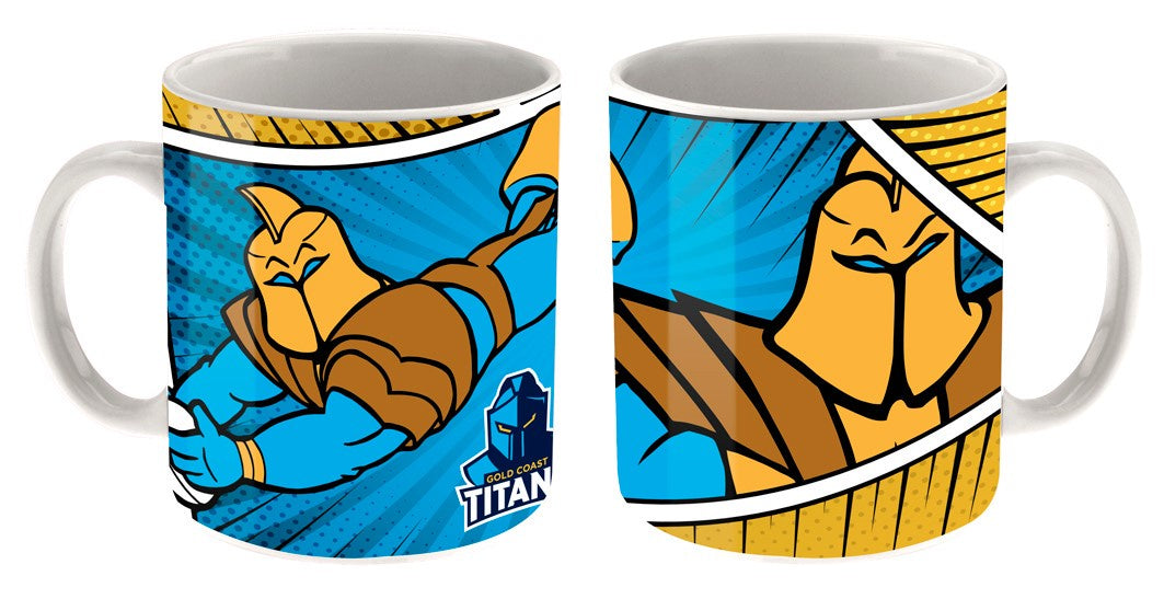 Gold Coast Titans NRL Massive Team Mascot Mug