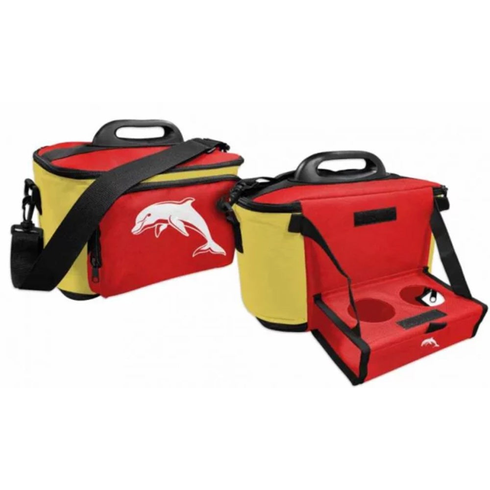 Dolphins NRL Team Lunch Box Cooler Bag with Tray