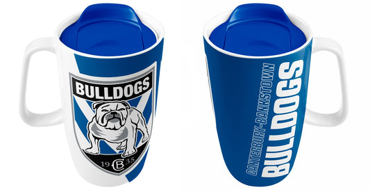 Canterbury Bulldogs NRL Travel Mug with Handle