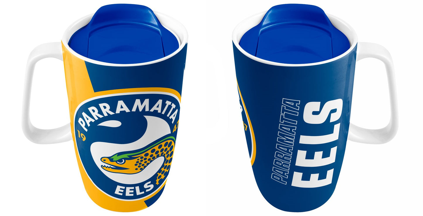 Parramatta Eels NRL Travel Mug with Handle