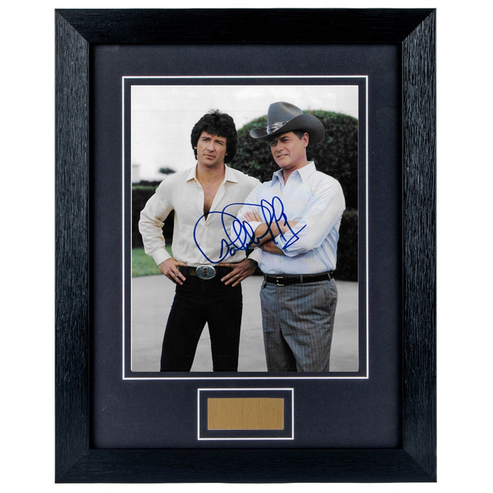 Patrick Duffy Personally Signed Dallas v2 8 x 10 Photograph Framed